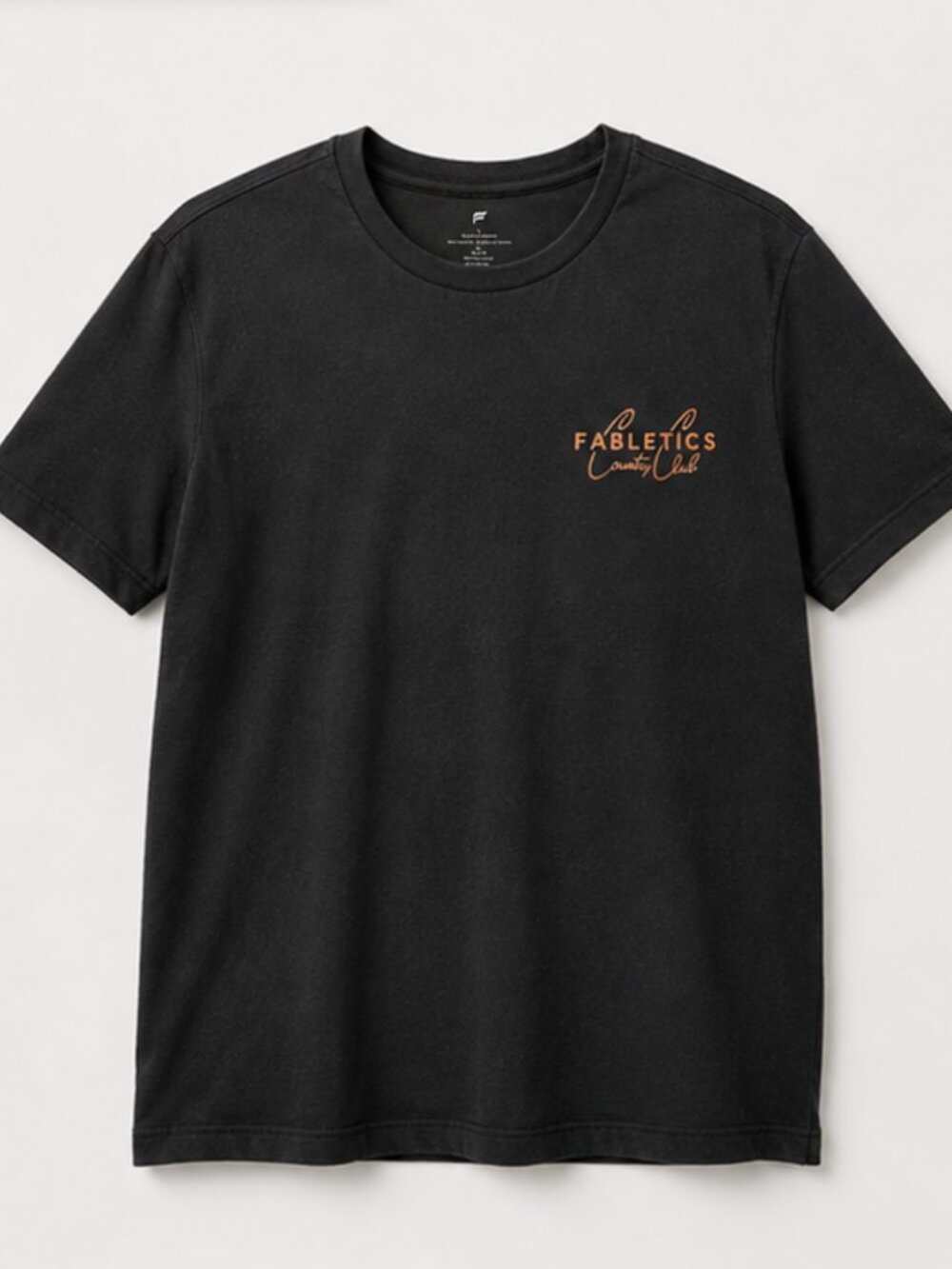 Fabletics Country Club Black T-Shirt – Size L